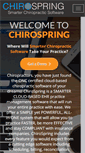 Mobile Screenshot of chirospring.com
